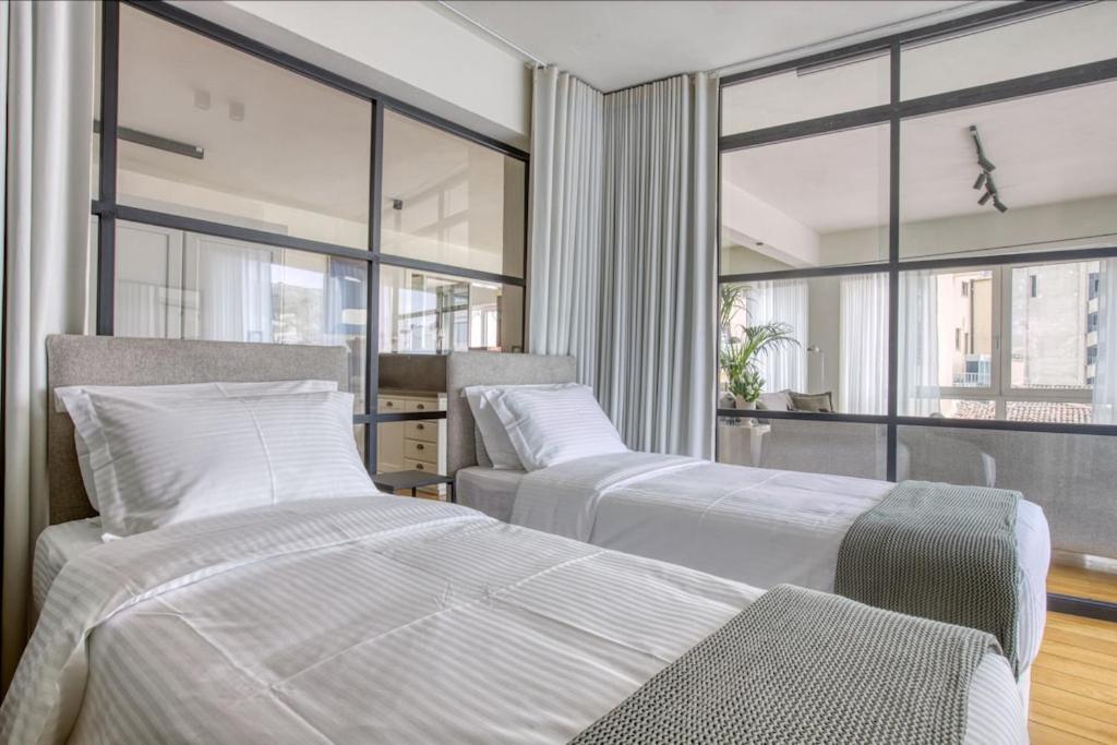 Appartement Sunny Luxury Loft,Stunning Acropolis View, Jacuzzi à Athènes Extérieur photo