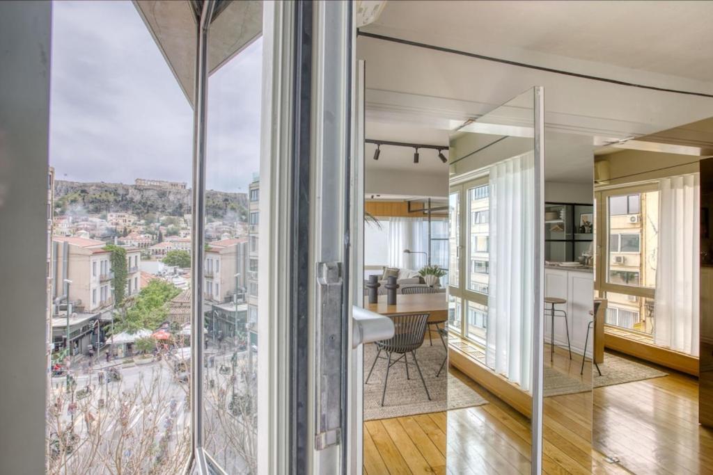 Appartement Sunny Luxury Loft,Stunning Acropolis View, Jacuzzi à Athènes Extérieur photo